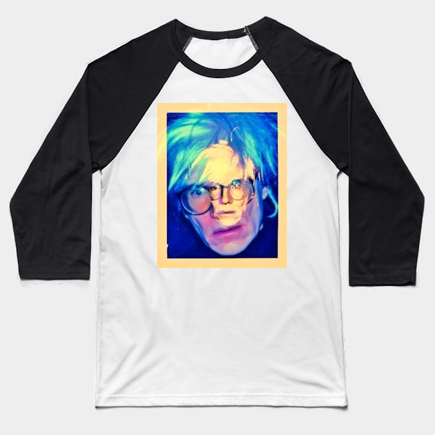 Warhol Legacy Baseball T-Shirt by portraiteam